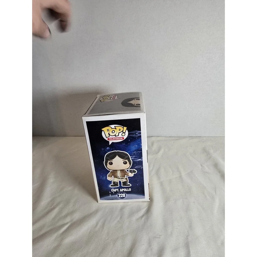 Funko Pop! Television: Capt. Apollo. Battlestar Galactica n. 228. Action Figu...